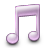 iTunes Silver (Pink) Icon
